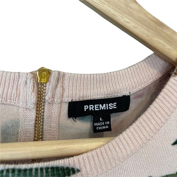 Premise Tropical Floral Fashion Pullover Size Large - Picture 3 of 7